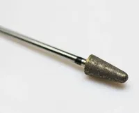 3mm Shank Sintered Diamond Taper Round End Carving Burs for Lapidary, Jewelry & Engraving