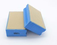 1200Grit Resin Bonded Diamond Hand Glsss Stone Polishing Pad